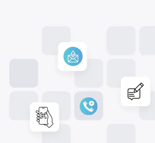 Digital Business Card Features